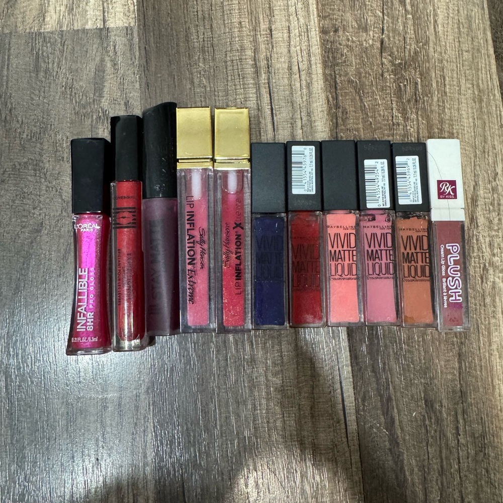 10 pc Lip Gloss bundle